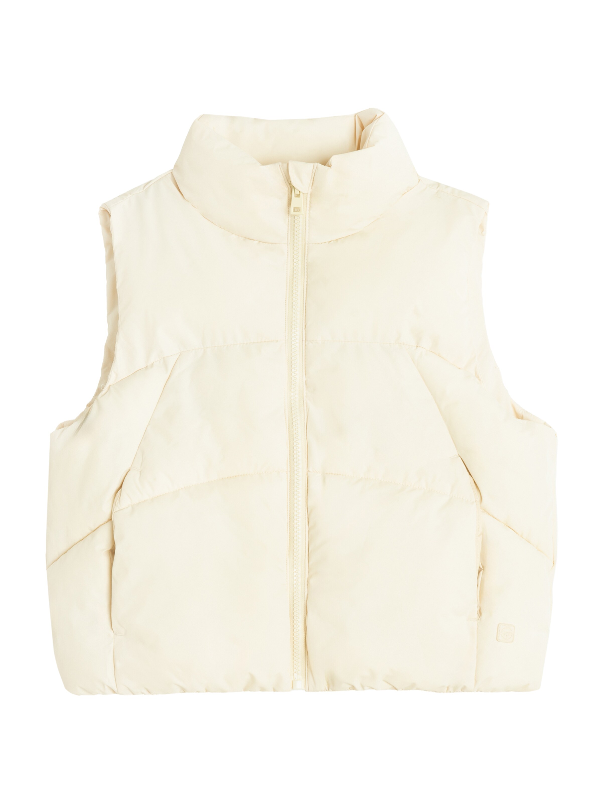 Cool Club Bodywarmer in Beige: voorkant