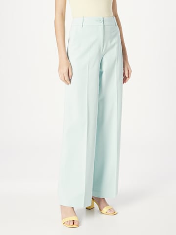ESPRIT Loose fit Pleated Pants in Green: front