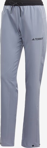 ADIDAS TERREX Regular Wanderhose 'Liteflex' in Lila: predná strana