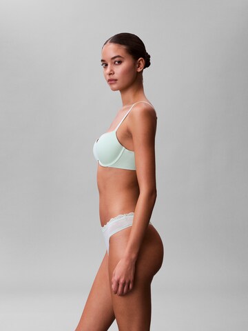 Calvin Klein Underwear Push-up Nedrček | zelena barva