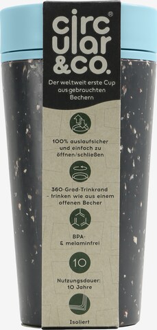 Circular&co Thermobecher To-Go 340ml in Schwarz: predná strana