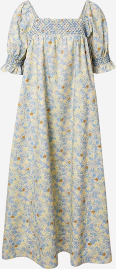 Rochie 'Eileen' Résumé pe albastru regal / galben pastel / verde pastel / portocaliu închis / roz pastel, Vizualizare produs