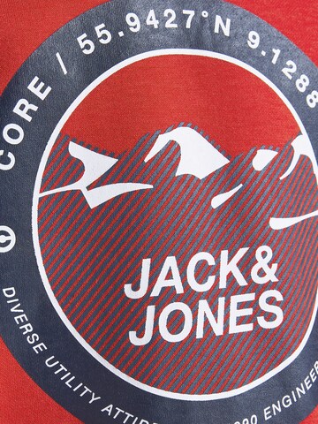 Sweat 'Bilo' Jack & Jones Junior en rouge