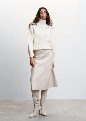 MANGO Sweater 'iliada' in Beige