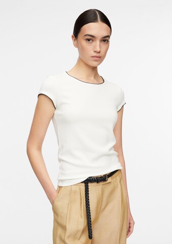 COMMA Shirt in Beige: front