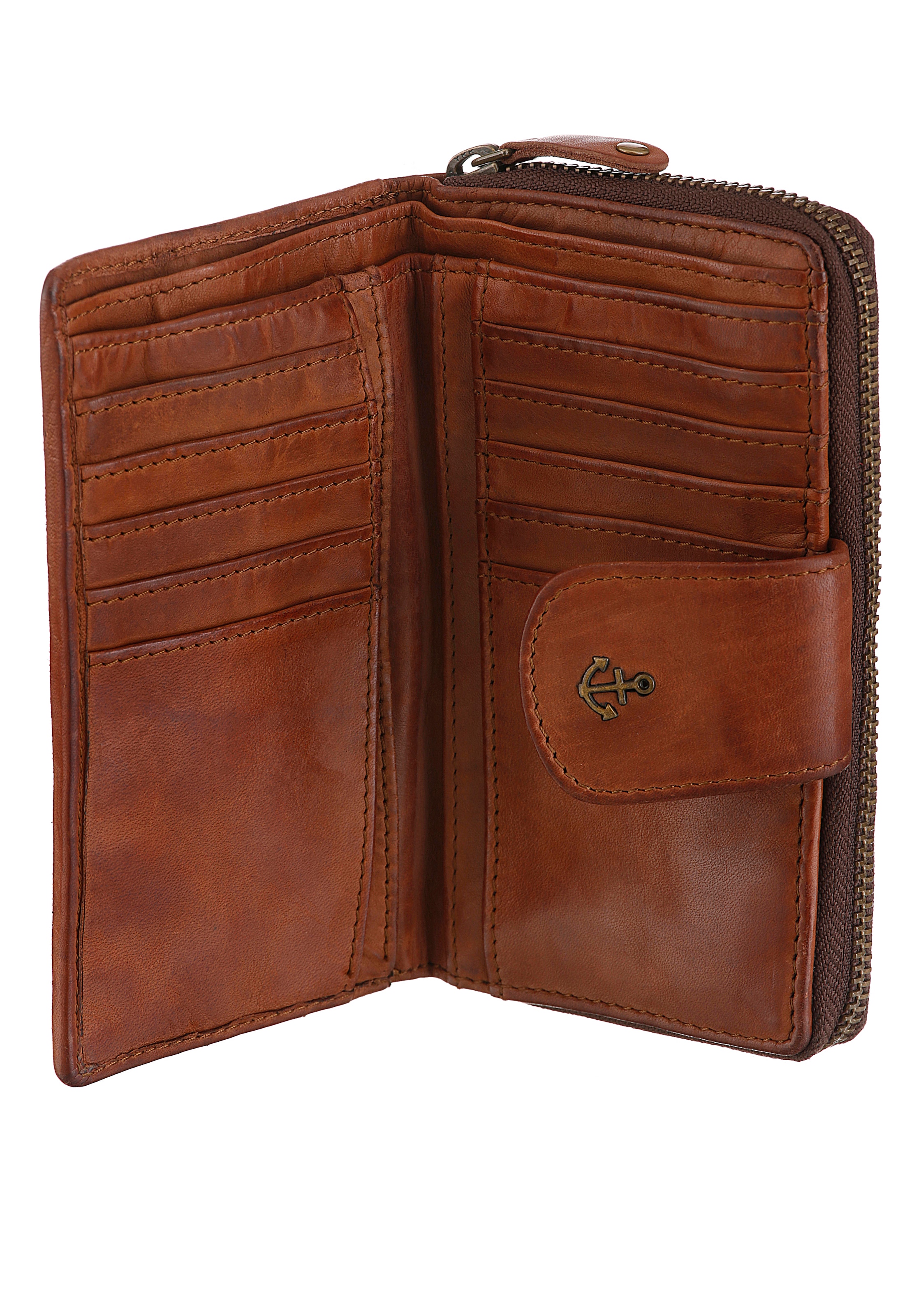 brūns Harbour 2nd Naudas maks 'Linn'