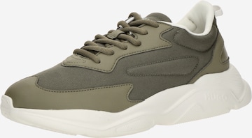 Sneaker low 'Leon' de la HUGO pe verde: față