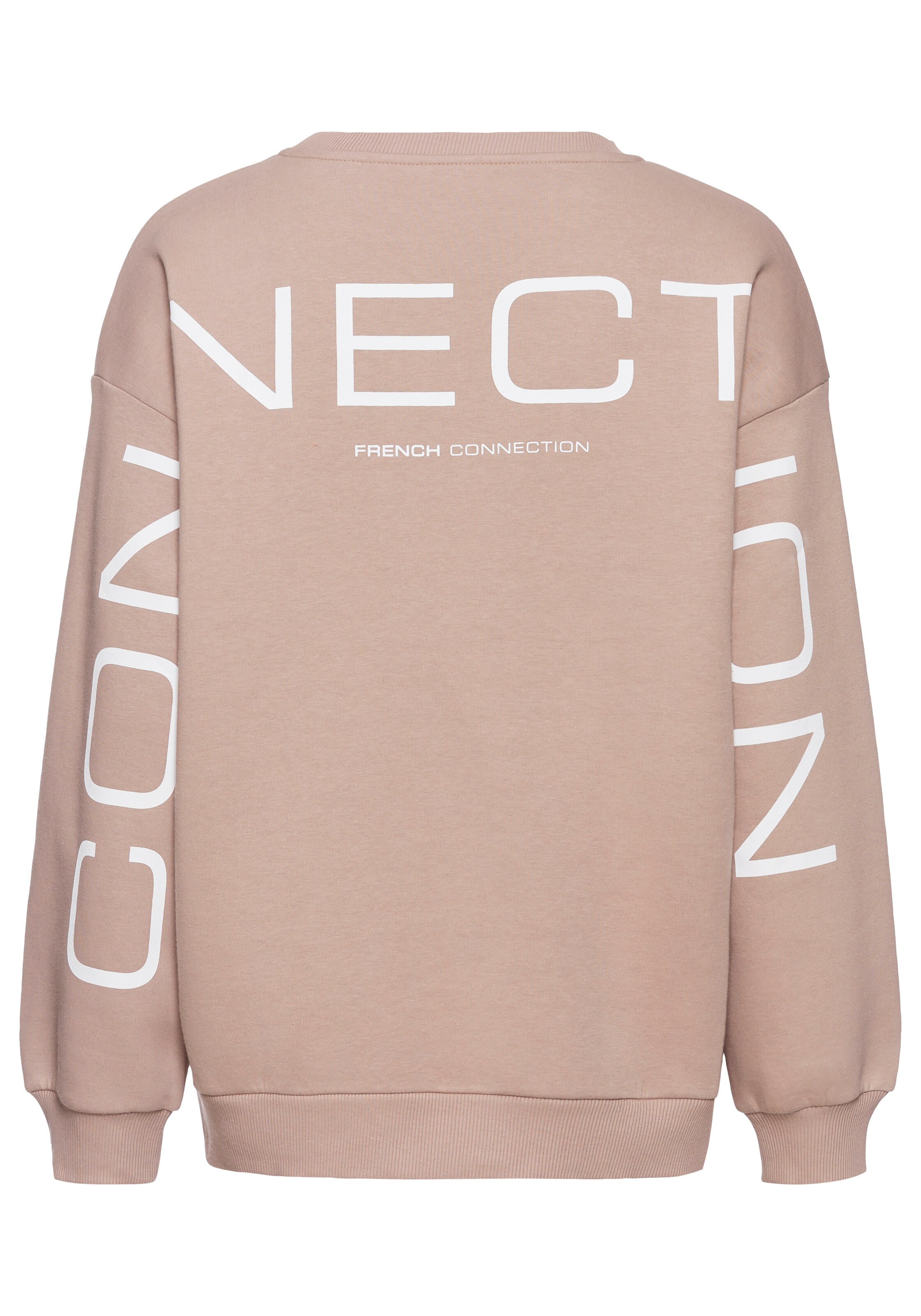 French Connection LM Sweatshirt in Beige