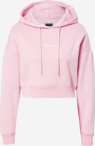 BENCH Sweatshirt 'AMERIE' i pink: forside