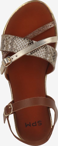 SPM Strap Sandals in Brown