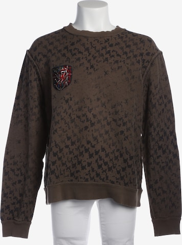 BOSS Sweatshirt / Sweatjacke M in Braun: Vorderseite