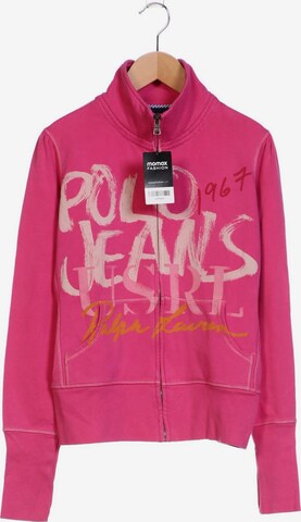 Polo Ralph Lauren Sweatshirt & Zip-Up Hoodie in L in Pink: front