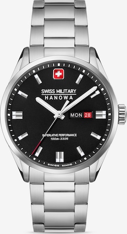 SWISS MILITARY HANOWA Analog Watch in Silver: front