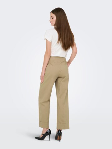 ONLY Regular Chino trousers 'ONLRosalie' in Beige
