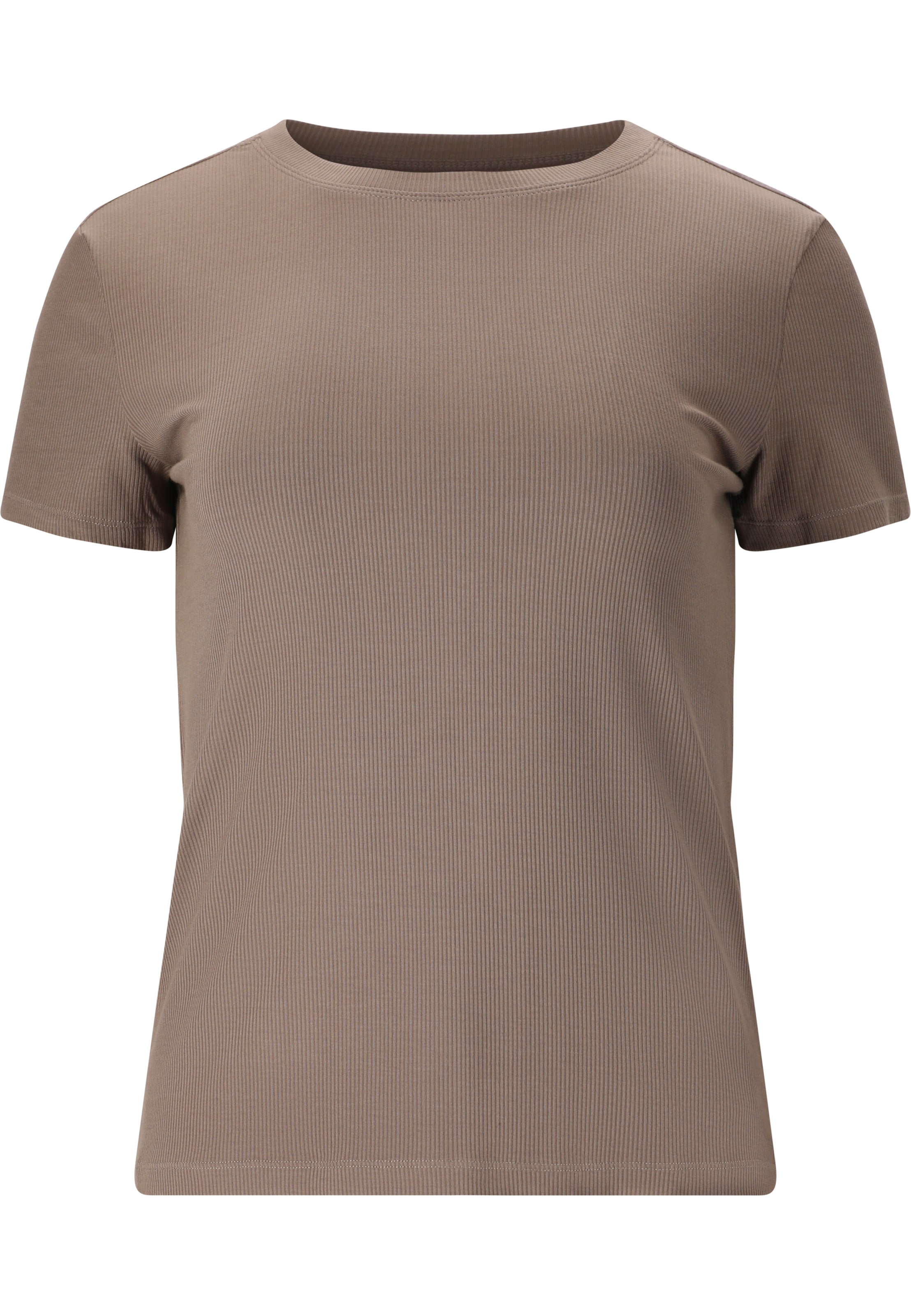 Athlecia Performance shirt 'Tinashe' in Brown: front