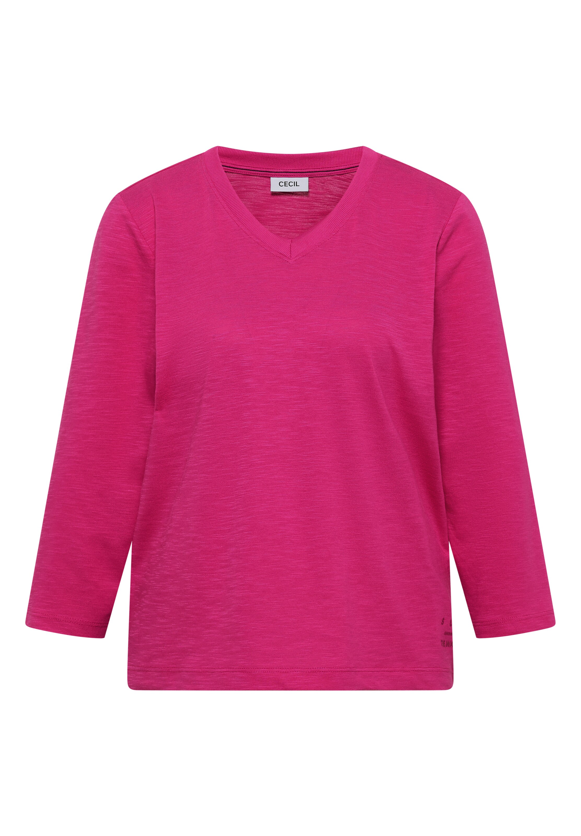 Tricou de la CECIL pe roz: față