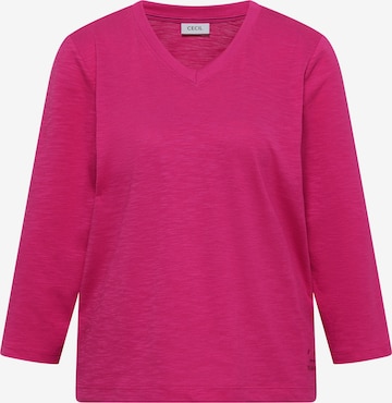 CECIL - Camiseta en rosa: frente