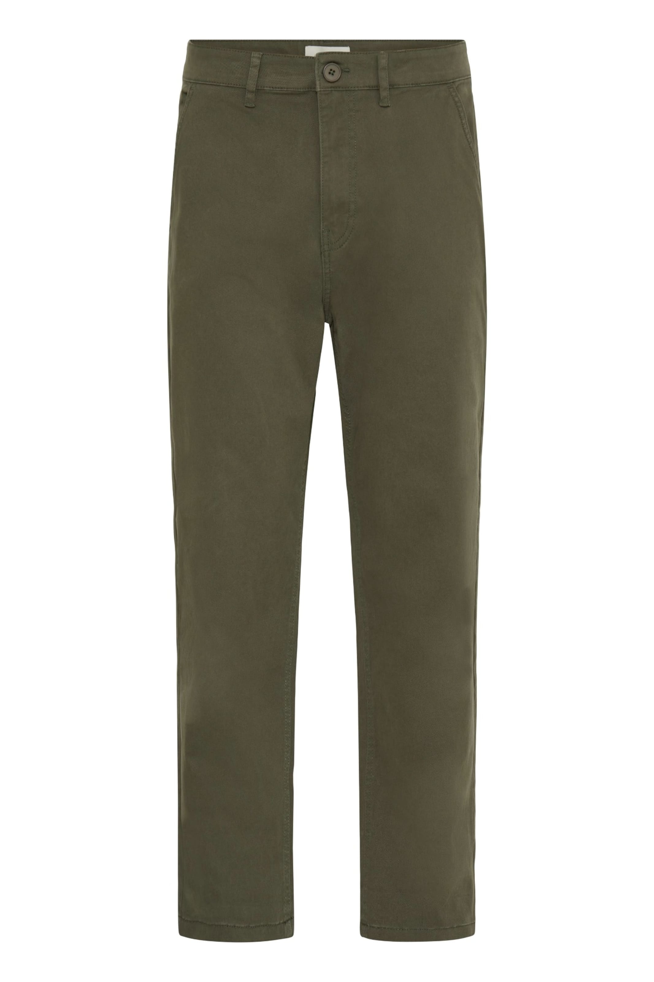 BLEND - Loosefit Pantalón chino 'Natan' en verde: frente