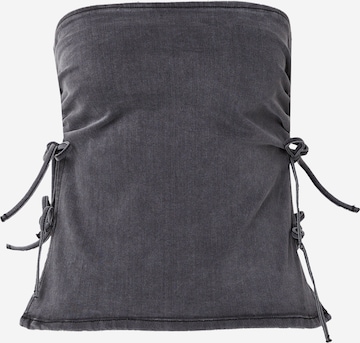 Top di Hoermanseder in grigio: frontale