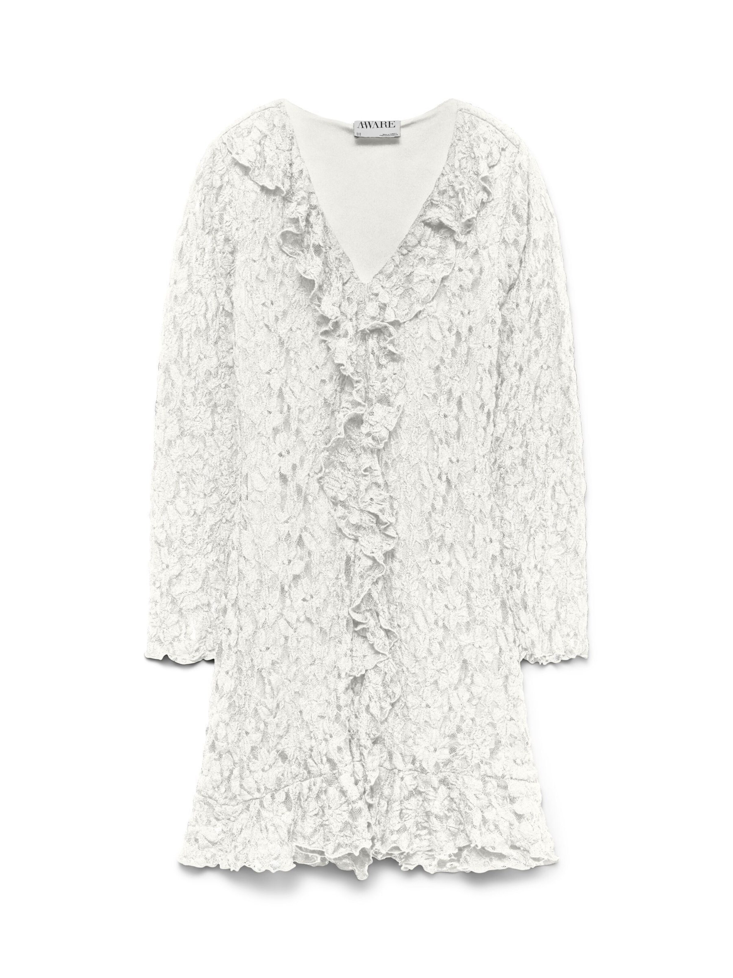 VERO MODA Kleid 'AWKIENNA' in Weiß: Vorderseite