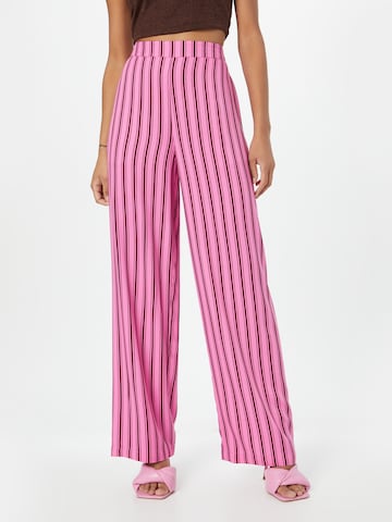 ICHI Loose fit Trousers 'GEARO' in Pink: front