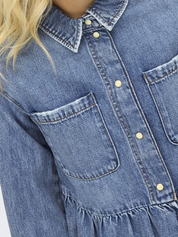 ONLY Bluse 'ONLElli' in Blau