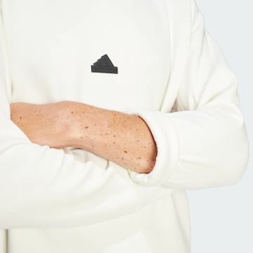 ADIDAS SPORTSWEAR Αθλητική μπλούζα φούτερ 'Z.N.E. Premium' σε λευκό