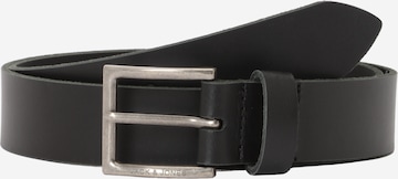 Ceinture 'JACCARLO' JACK & JONES en noir : devant