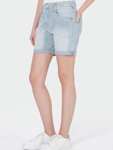 M.O.D MIRACLE OF DENIM Wide leg Trousers in Blue