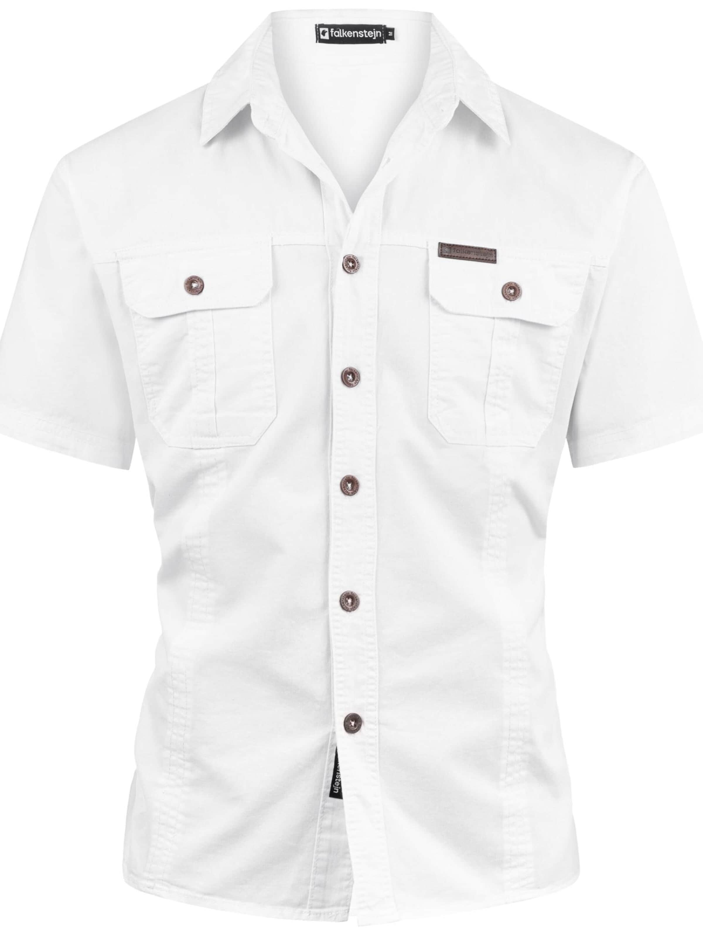 FALKENSTEJN - Camiseta en blanco: frente