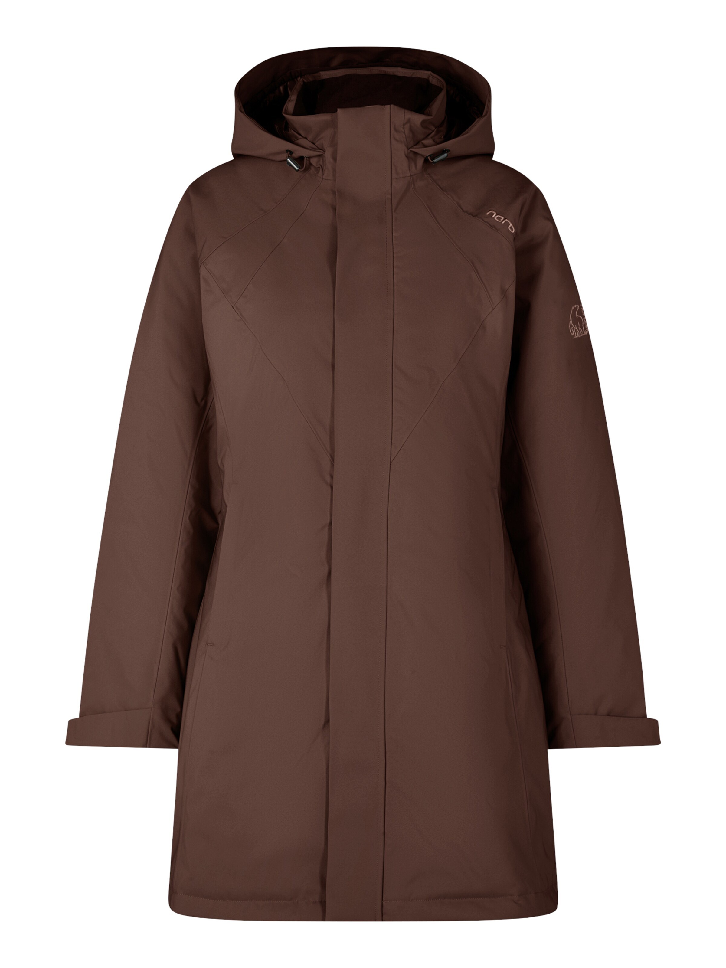 NORDISK Winter Coat 'Vigdis' in Beige: front