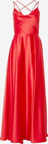 Laona Evening Dress in Red: front