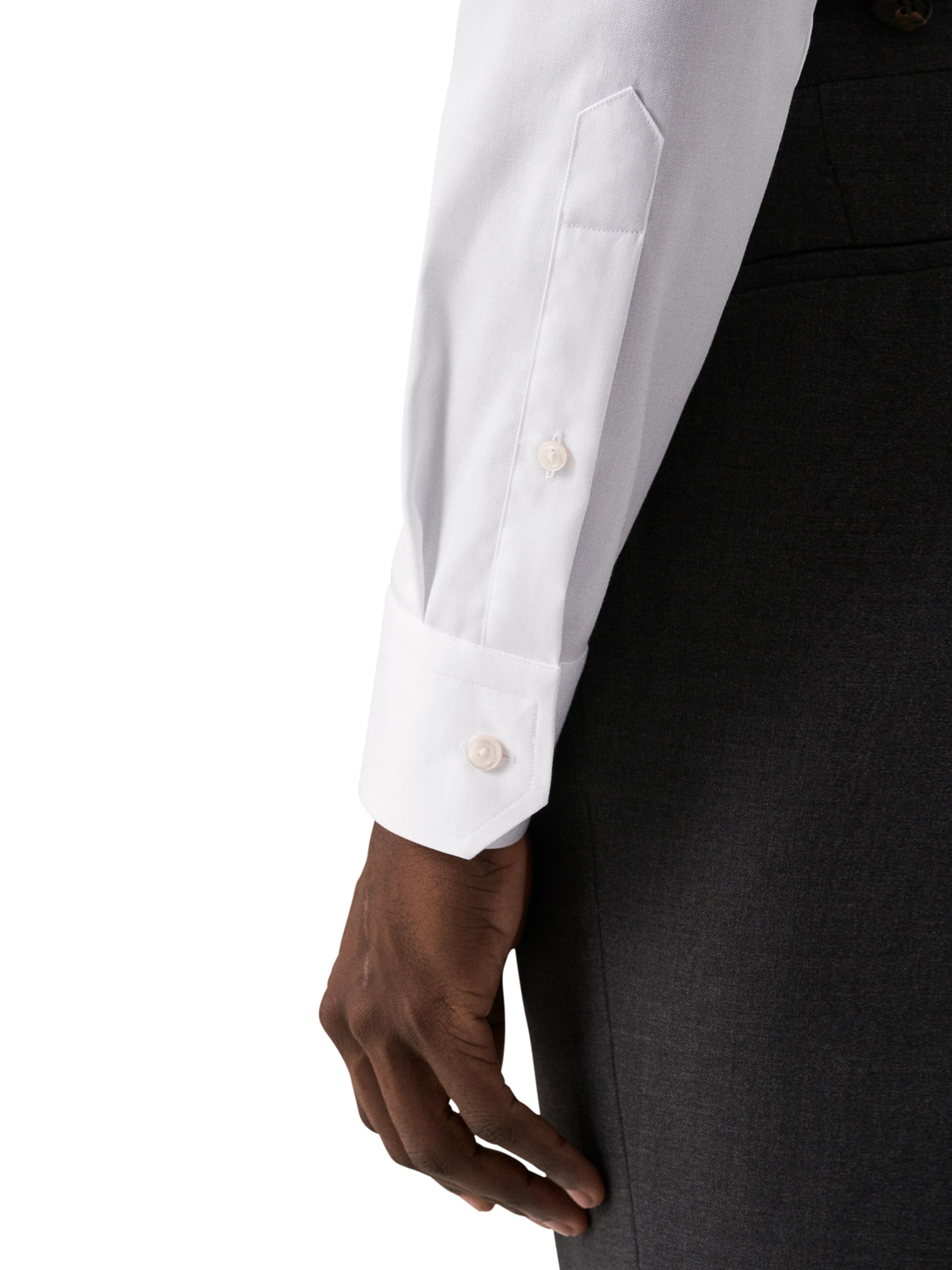 ETON Слим Рубашка в Белый