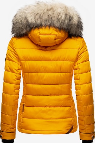 MARIKOO Winter Jacket 'Lerikaa' in Yellow