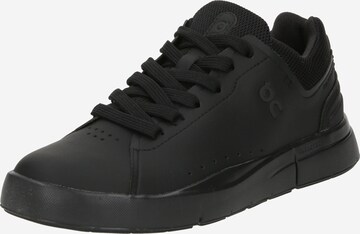 On Sneakers 'The Roger Advantage' in Black: front