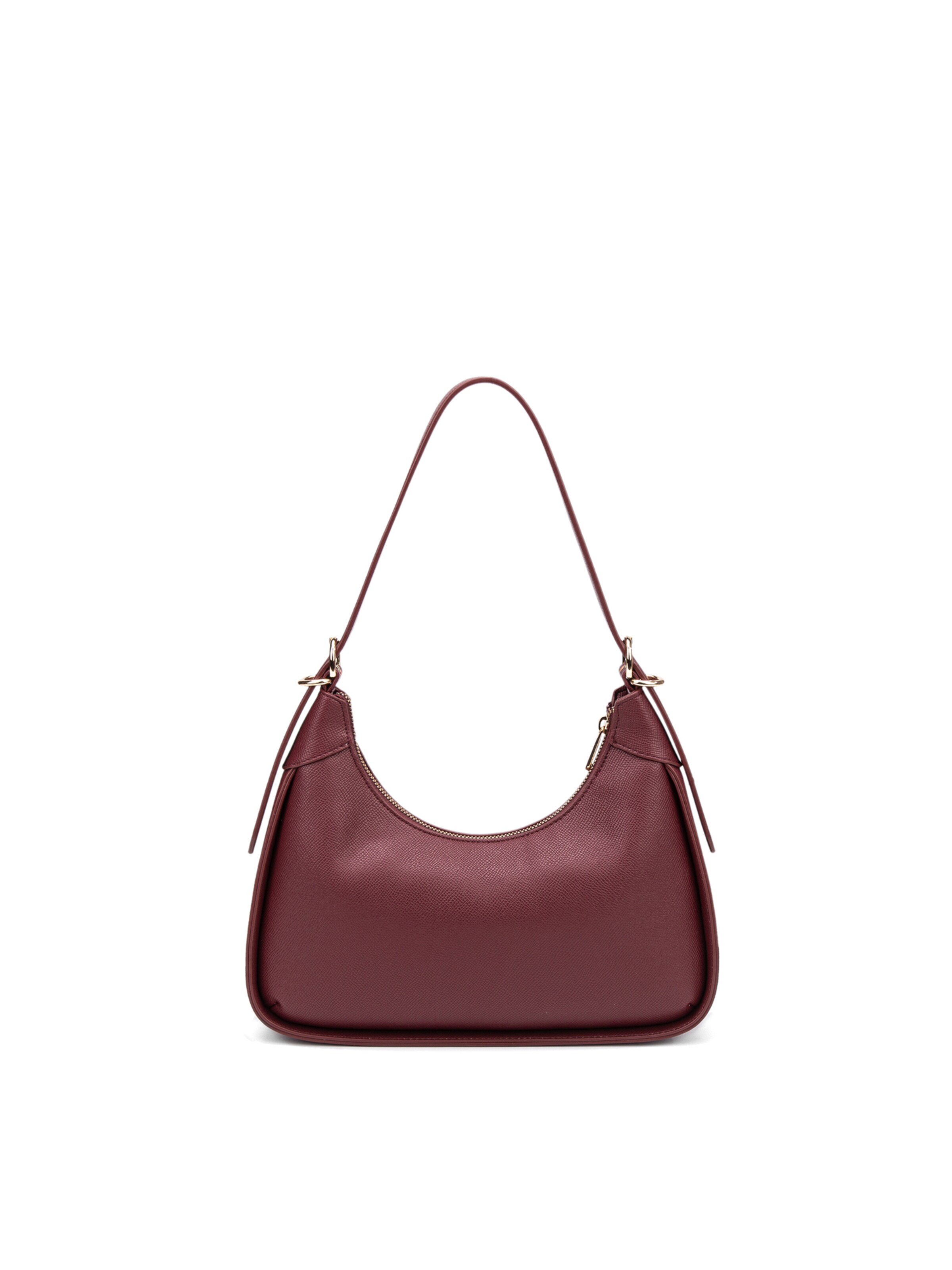 Borsa a spalla 'Borsa a spalla donna pelle vegana PU - Lisandra Elite nera' di David Jones in rosso