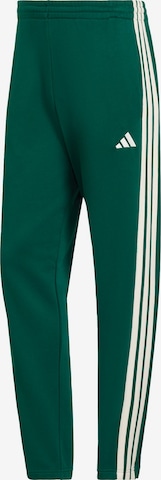 Pantalon de sport 'Essentials' ADIDAS SPORTSWEAR en vert : devant