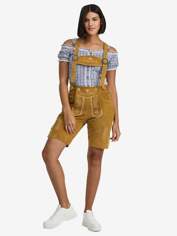 Steigenhöfer Trachtenhose 'Annika' in Braun