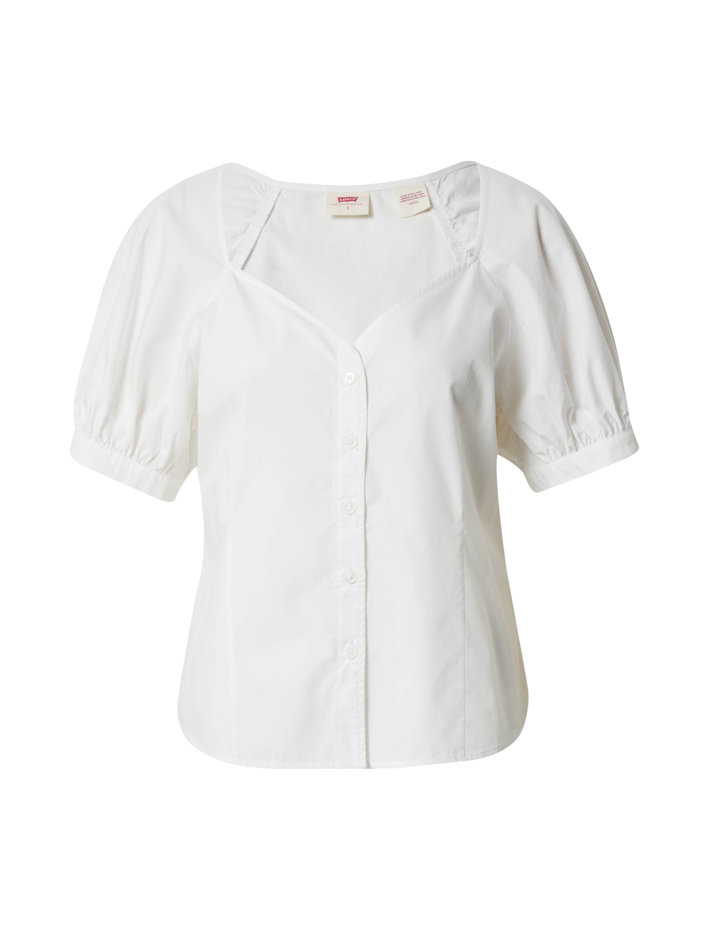 LEVI'S ® Bluse 'Marta Raglan SS Blouse' in Weiß: Vorderseite