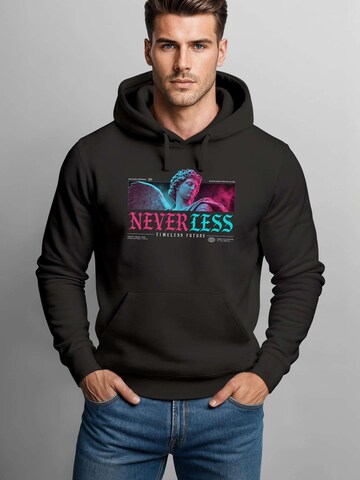 Neverless Sweatshirt 'Timeless Future' in Black