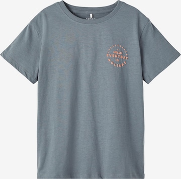 T-Shirt 'FREDDI' NAME IT en bleu : devant
