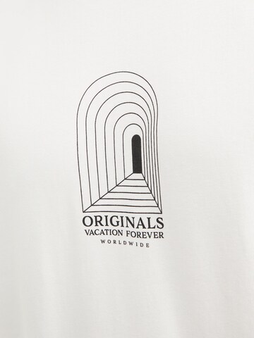 Sweat-shirt 'DESTINY' JACK & JONES en blanc
