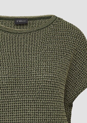 s.Oliver BLACK LABEL Sweater in Green
