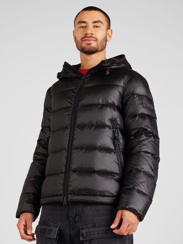 Peuterey Between-season jacket in Black: front