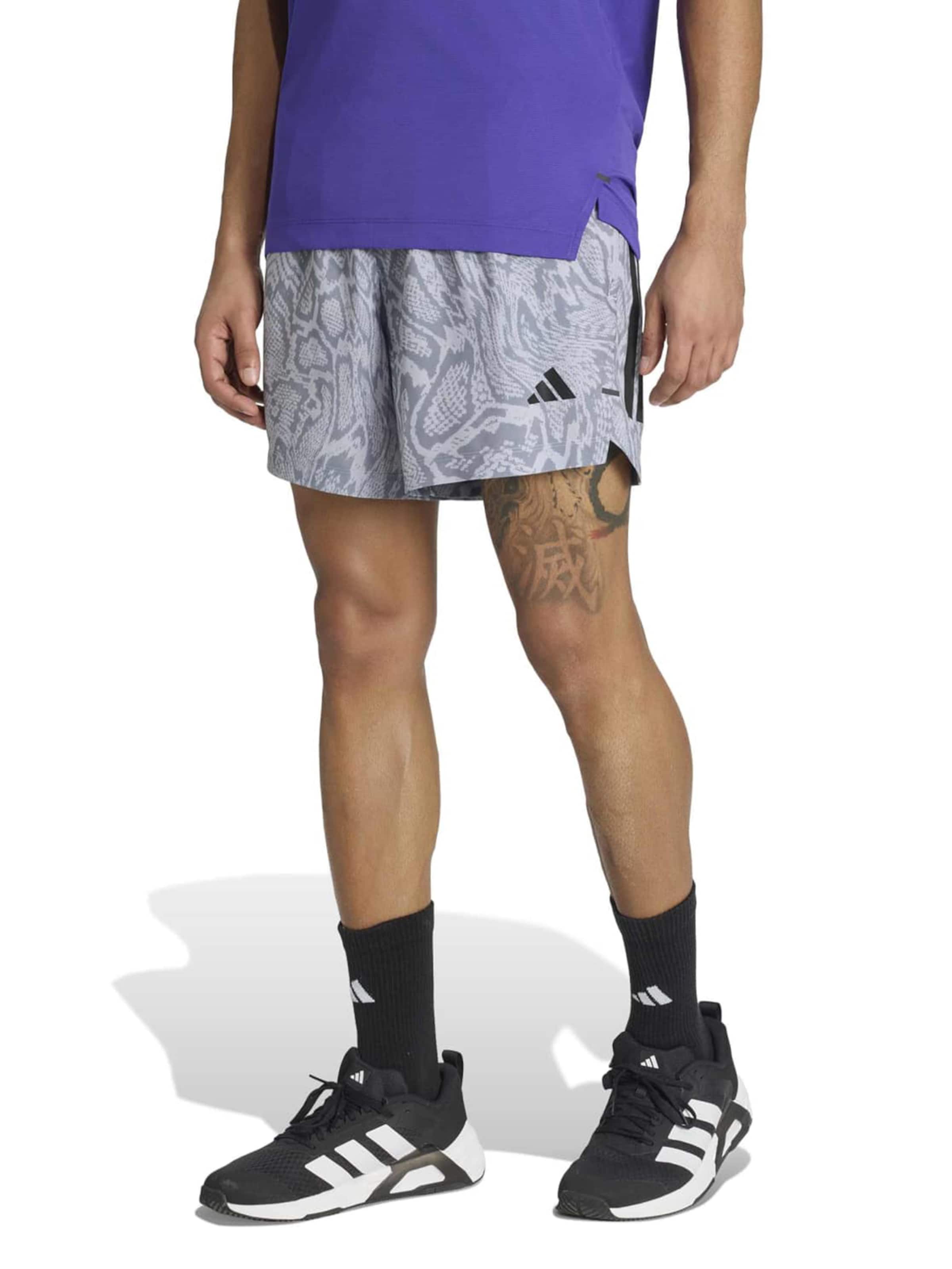 regular Pantaloni sportivi 'D4T PrimeLift' di ADIDAS PERFORMANCE in grigio: frontale