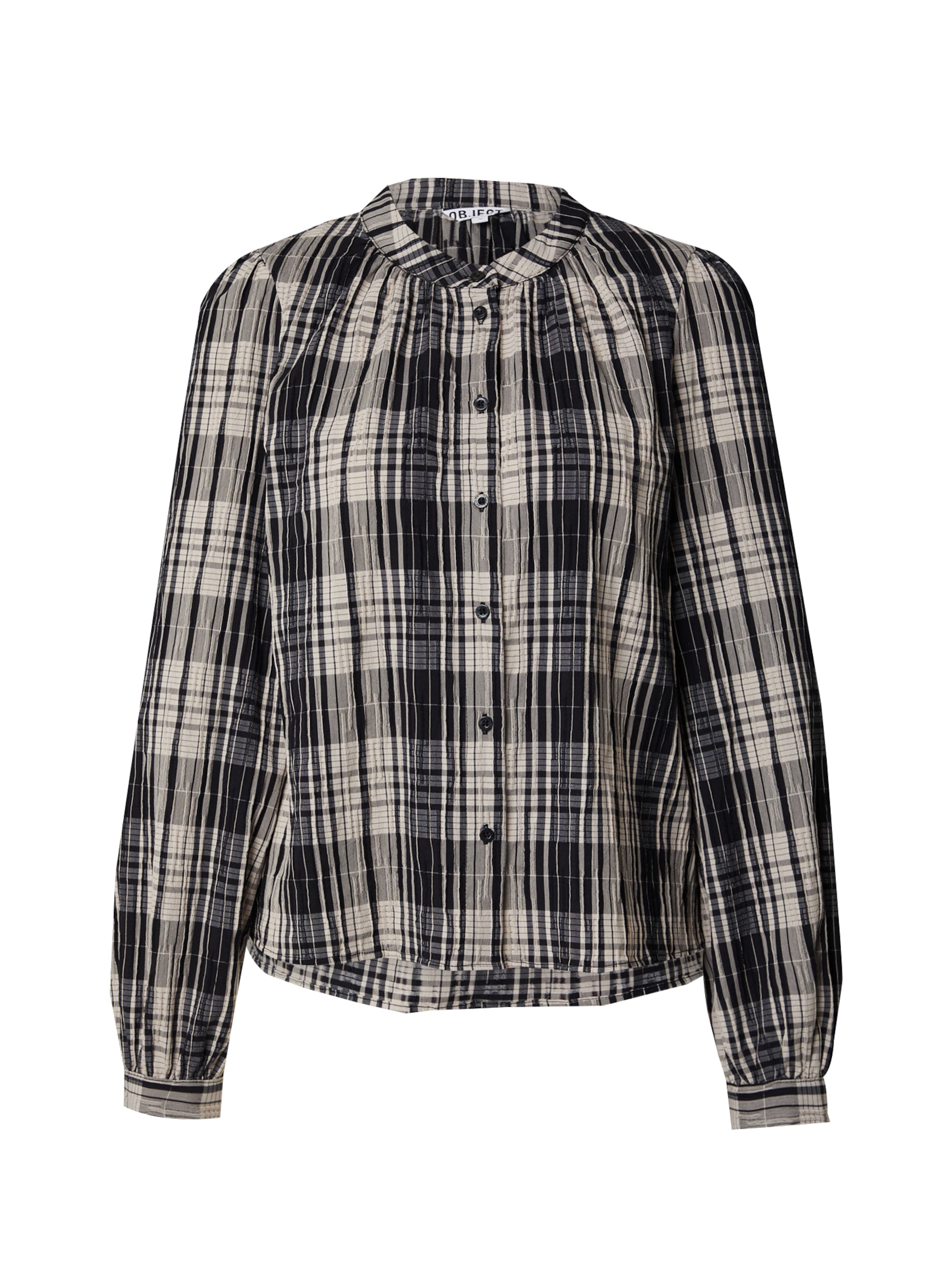 Bluză 'OBJSIS' de la OBJECT pe negru: față