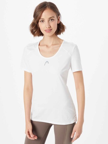 HEAD Functioneel shirt 'CLUB 22' in Wit: voorkant