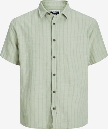 JACK & JONES Regular fit Overhemd 'JOSHUA' in Groen: voorkant