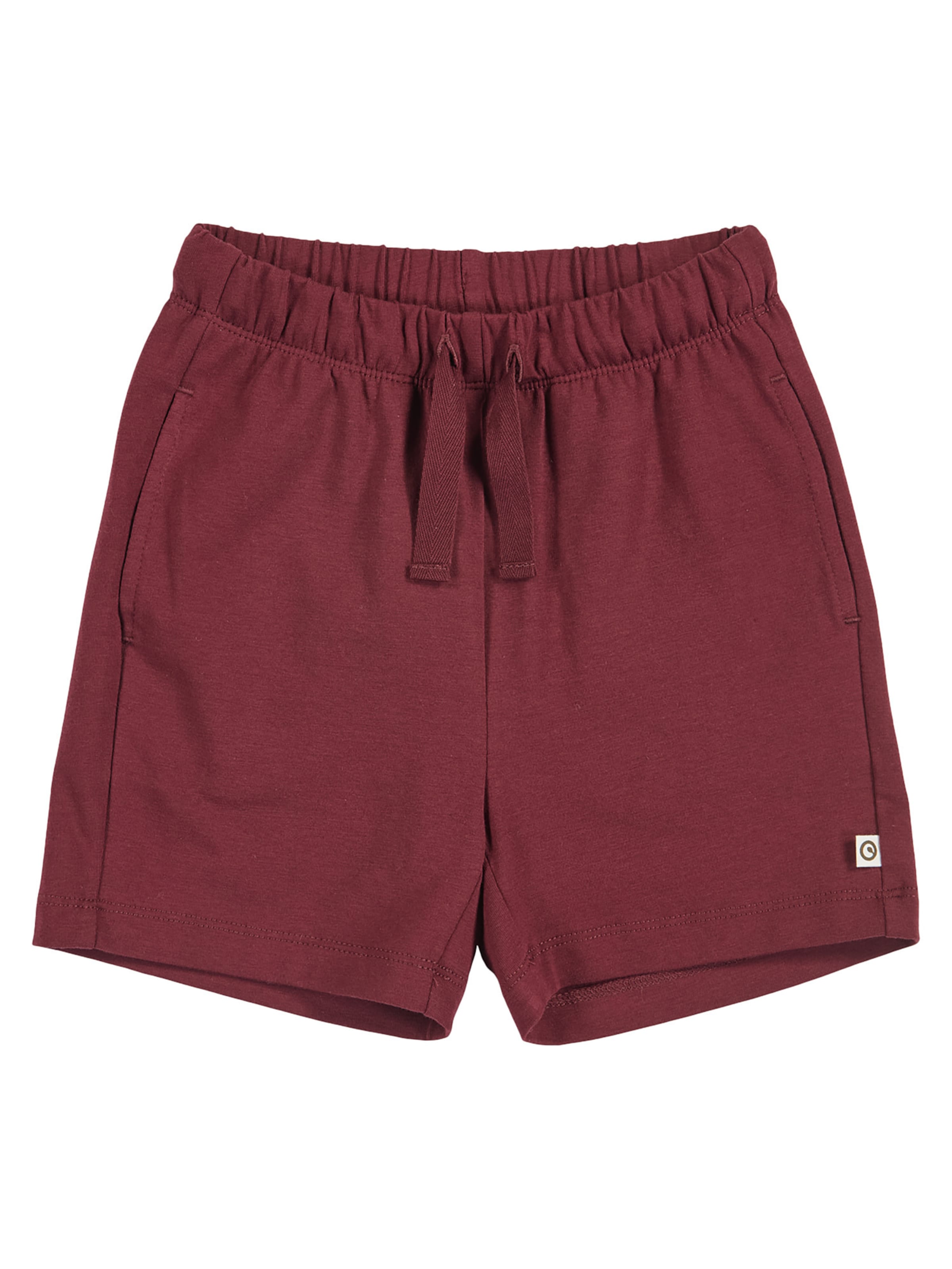 Müsli by GREEN COTTON Regular Shorts in Rot: Vorderseite
