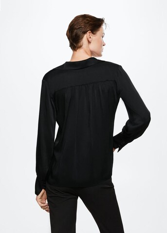 MANGO Blouse 'Bibiana' in Zwart